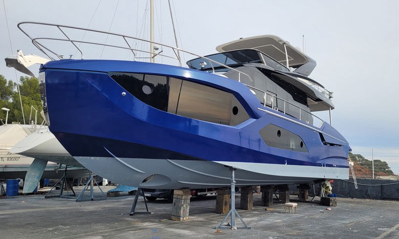 yacht interior wrapping