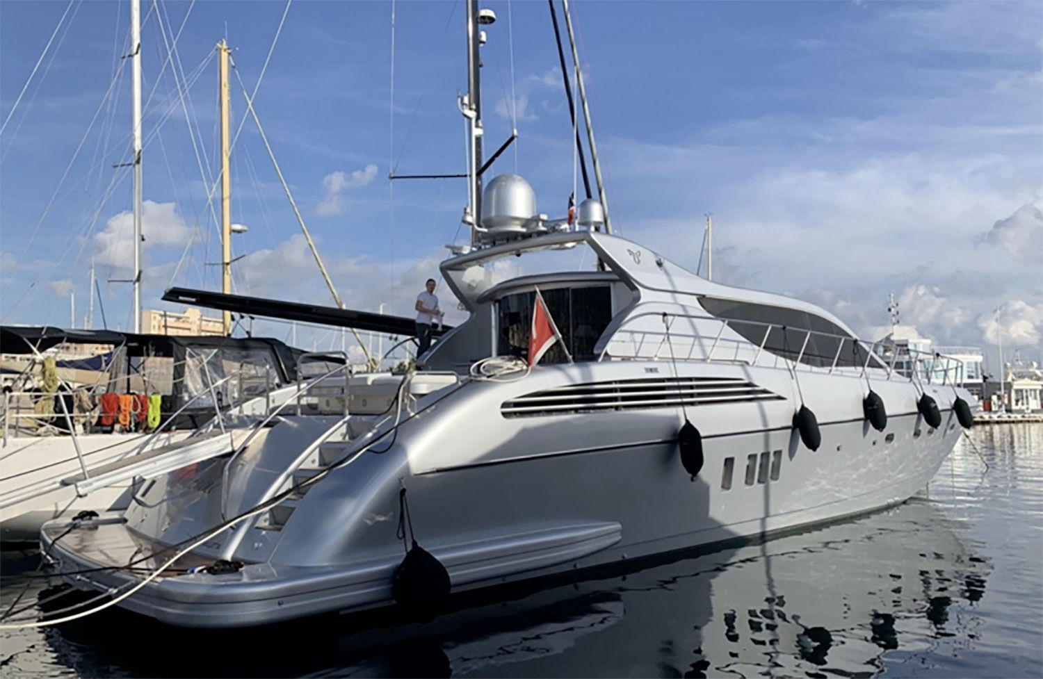 yacht interior wrapping