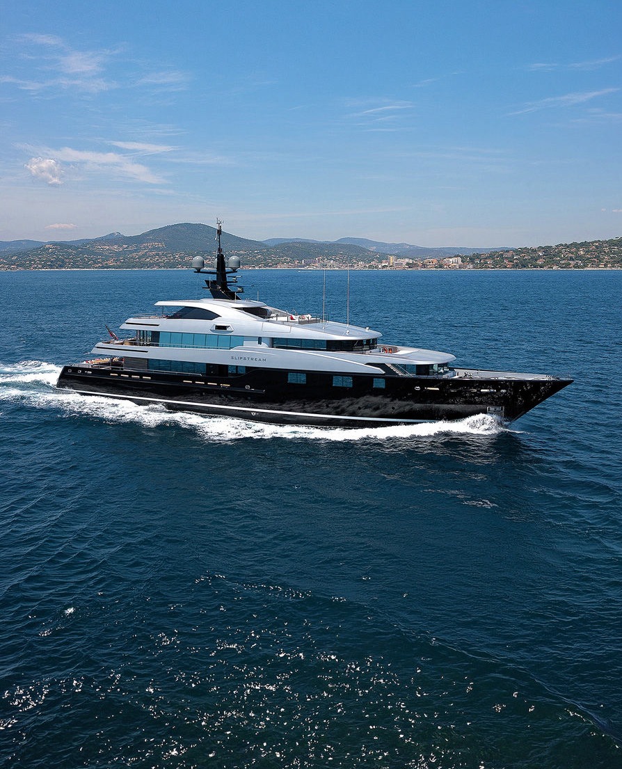 M/Y Slipstream 60 m | CMN Yachts  - Mimetika Yacht Wrapping